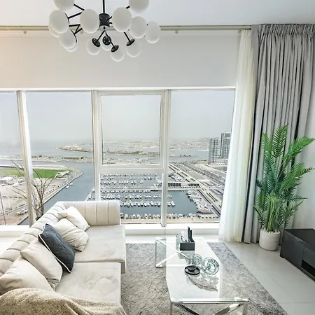 Oskena Vacation Homes- Beautiful High Floor Two Bedroom In Marina Dubai Exterior photo